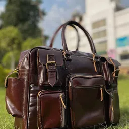 MaheTri Unisex Leather Laptop Bag-38