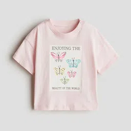 H&M Printed Cotton T-shirt-image-95