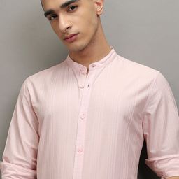HIGHLANDER Men Opaque Striped Casual Shirt-picture-16