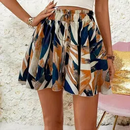 Zwankee Women Printed Shorts-image-15