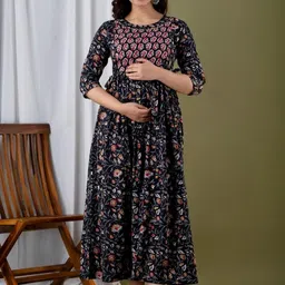 FASHION CLOUD Women Printed A-Line Kurti-picture-10