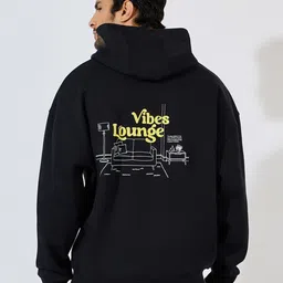 Styli Men Printed Hooded Sweatshirt-image-60