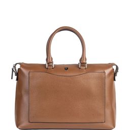 Revup Unisex Leather Two Handles Laptop Bag-image-55