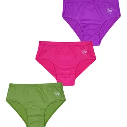 YELLOWDELIGHT Girls Pack Of 3 Hipster Briefs YD 789 kiru lite pln panties 9-10y 3p-image-46