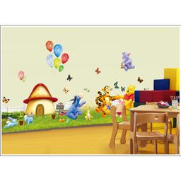 Oren Empower Wall Sticker Bear Print  - Multicolor-image-14