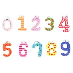 Syga Wooden Refrigerator Magnets Set of 10 - Multicolour-15