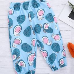 Kookie Kids Full Length Lounge Pants Avocado Print - Blue-image-84