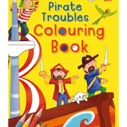 Pirate Troubles Colouring Book - English-21