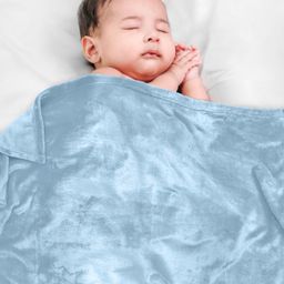 Babyhug Coral All Season Blanket - Blue-16