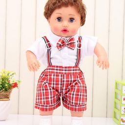 Speedage Fashion Doll Red White - Height 43.5 cm-image-74