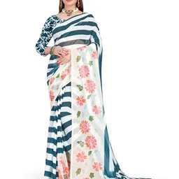 Pemal Designer Leheriya Pure Georgette Leheriya Saree-image-73
