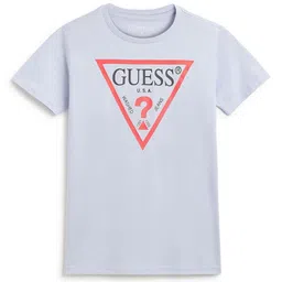 GUESS kids Boys Brand Logo Printed T-shirt-image-43