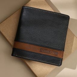 HIROSHI Men Leather Two Fold Wallet-image-84