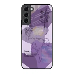 QRIOH Petal Poetry Floral Printed Samsung Galaxy S22 Plus Back Case Mobile Accessories-picture-4