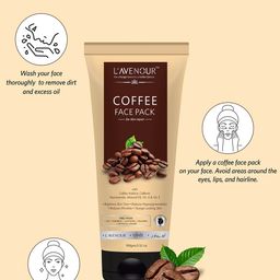 L'AVENOUR Coffee Face Pack with Caffeine & Niacinamide - 100 g image 5
