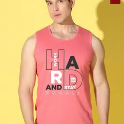WOOSTRO Men Pack Of 2 Printed Super Combed Cotton Gym Vests VWS26(HARD PEACH)(RUN MAROON)-picture-9