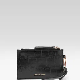 Van Heusen Women Croc Textured Card Holder-6