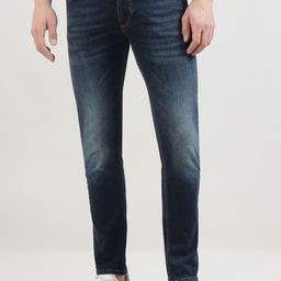 Versace Jeans Couture Men Slim Fit Mid-Rise Heavy Fade Jeans-image-12