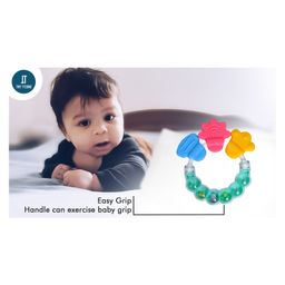 Tiny Tycoonz Silicone Teether - Green image 2