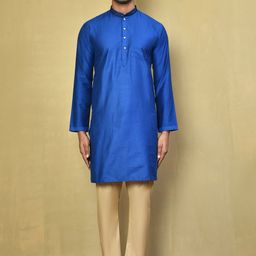 Arihant Rai Sinha Pure Cotton Straight Kurta with Pyjama-image-20