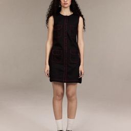 Midsummer Women Sleeveless A-Line Dress-image-22