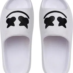 Pampy Angel Men White Flip Flops-image-48