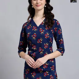 THE FAB FACTORY Women Pack of 2 Floral Printed Top-picture-13