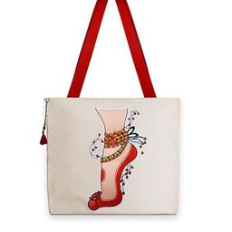 The Purani Jeans Women Ethnic Motifs Shopper Embellished Tote Bag-image-87