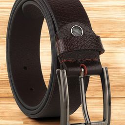 Provogue Men Textured Leather Formal Belt-picture-32