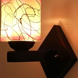 1ST TIME Pink & White Solid Glass Traditional Cylinder Wall Lamps Wall Lamps-picture-47