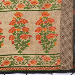 TEEJH Woven Design Dupatta with Zari image 5