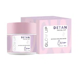 GLOW UP Detan Facial Kit Cream With Glycolic Acid & Rice Water- 100 g-6