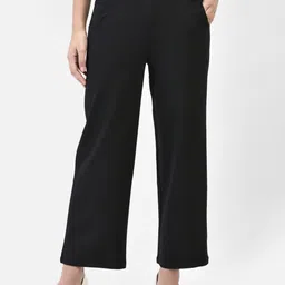 FUTURO Women Relaxed Loose Fit High-Rise Trousers-picture-29