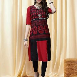 Ethnic basket Women Multicoloured Kurtas-picture-30