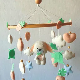 BABBLE WRAP Kids Musical Cot Toy-5