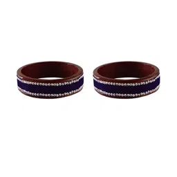 Vidhya Kangan Multi-Coloured Brass Bangles-image-69