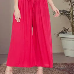 all about you Women Flared Palazzos-image-34