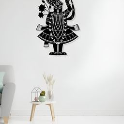 ARTROOMS Black Shreenath Ji Wall Hanging-picture-34