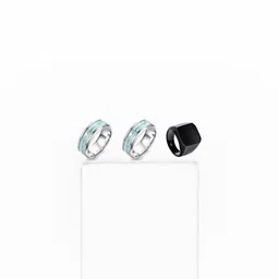 Dynamic Retail Global Men Multi Ring-image-95
