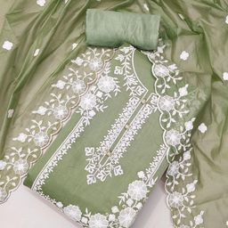SHADOW & SAINING Embroidered Unstitched Dress Material-picture-28