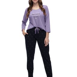 Lotik Women Printed Pure Cotton Night suit-image-41