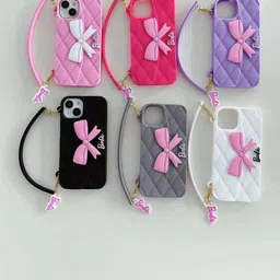 CASE CREATION Solid Printed iPhone 16 Plus Bumper Case Mobile Accessories-23