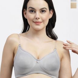 SHYAM SONS FLAIR Women Pack 2 Full Coverage T-shirt Bra-40