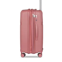 Polo Class Set Of 2 Textured Hard Sided Trolley Suitcase with Vanity image 5