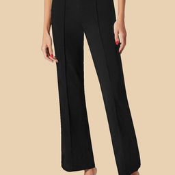 Dream Beauty Fashion Women Solid Easy Wash Pleated Trousers-picture-4