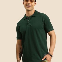 Kook N Keech Polo Collar Cotton T-shirt-image-61