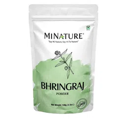 MINATURE Bhringraj Powder For Healthy Hair - 100 g-14