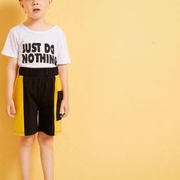 Lofn Unisex Kids T-shirt with Capris-image-0