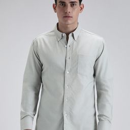 Banana Club Men Classic Slim Fit Opaque Casual Shirt-picture-48