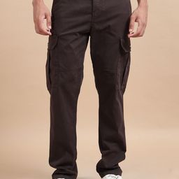 RIGS AND RAGS Men Original Straight Fit Cargos Trousers-image-69